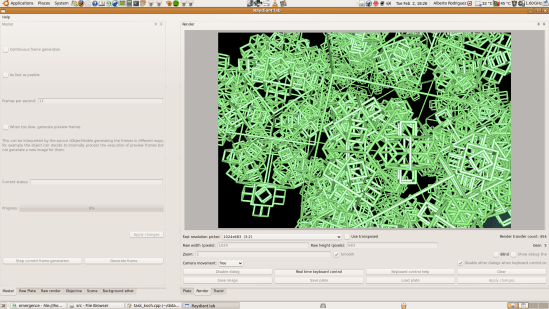 interactive walk in preview mode