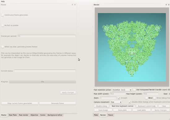interactive walk in preview mode